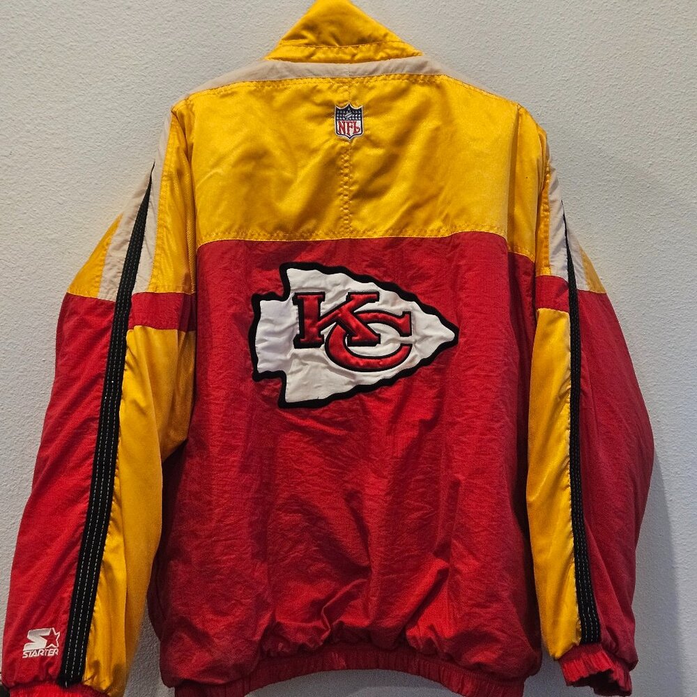 Vintage Kansas City Chiefs Starter Pro Line Jacket – NFL – 90s Retro – XL